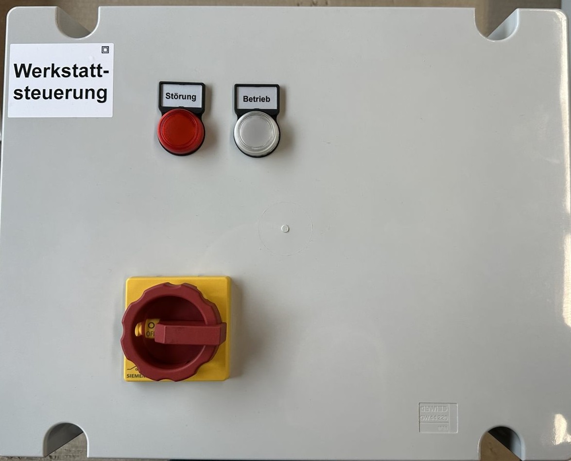 Sonderbau – Werkstattsteuerung